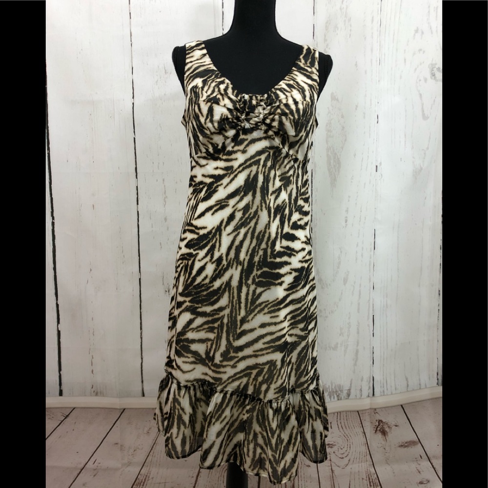 Talbot's Animal Print Sundress